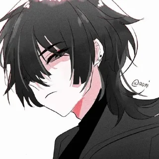 🤔 emoji @buttorfleoge | Yandere Arts Telegram sticker 7 of 32
