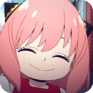 🥰 emoji Anya forger Telegram sticker 8 of 9