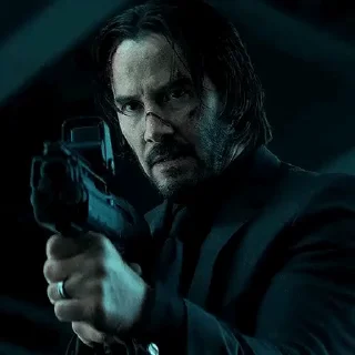 🥷 emoji John Wick 🐶 @TengenSama Telegram sticker 6 of 15