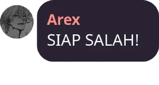 Sticker from A R E X U Y