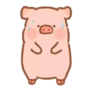 🥵 emoji piggy @stickieri Telegram sticker 23 of 24