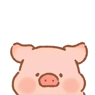 👋 emoji piggy @stickieri Telegram sticker 19 of 24