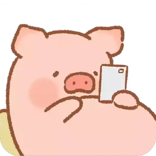 😴 emoji piggy @stickieri Telegram sticker 10 of 24