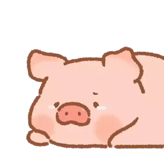 😢 emoji piggy @stickieri Telegram sticker 21 of 24