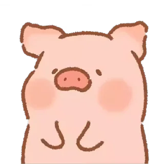 😮‍💨 emoji piggy @stickieri Telegram sticker 7 of 24