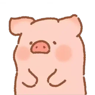 🙈 emoji piggy @stickieri Telegram sticker 18 of 24