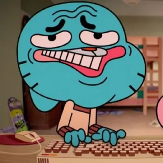 Sticker from gumball @BLUESPRIDE