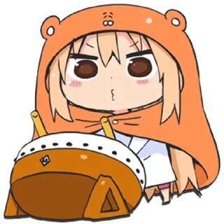 Sticker from @stickersbag 💖 Umaru 🧚‍♀