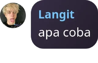 Sticker from apaan anj