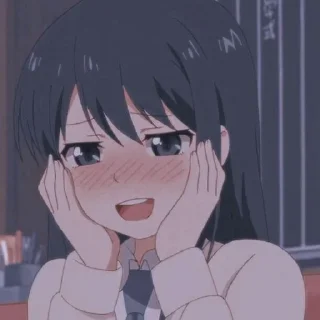 Sticker from Blush Asf [ @Inumaki_Senpai ]