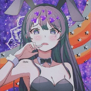 Sticker from Blush Asf [ @Inumaki_Senpai ]