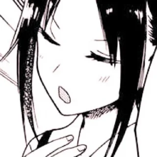 🤍 emoji 𖥻﹆ Kaguya ✦ ˗ˏˋ @tamagoou Telegram sticker 10 of 45