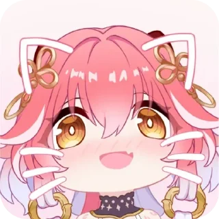 👄 emoji 鸣潮Q版头像 @likeNSFW @ziyuansousuo4 Telegram sticker 16 of 21