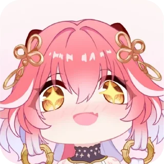 👄 emoji 鸣潮Q版头像 @likeNSFW @ziyuansousuo4 Telegram sticker 17 of 21