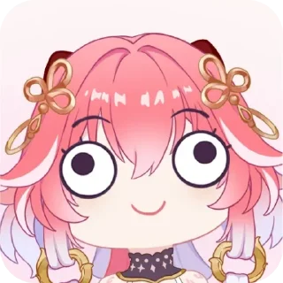 👄 emoji 鸣潮Q版头像 @likeNSFW @ziyuansousuo4 Telegram sticker 15 of 21