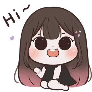 Sticker from @Opstickerpacks 💖 chubby Girl 💫🦋