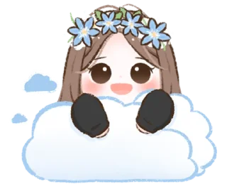 🤍 emoji ᅠ      ೀ  @ch2rie  ◌  @stikie  ྀ Telegram sticker 5 of 40