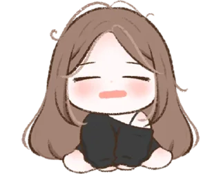 🤍 emoji ᅠ      ೀ  @ch2rie  ◌  @stikie  ྀ Telegram sticker 12 of 40