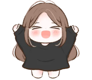 🤍 emoji ᅠ      ೀ  @ch2rie  ◌  @stikie  ྀ Telegram sticker 17 of 40