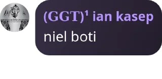 👩‍🦲 emoji (𝐆𝐆𝐓)¹ ian kasep dan niel pack by @QuotLyBot Telegram sticker 1 of 24