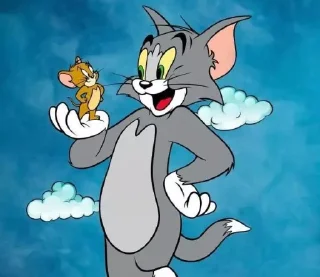 Sticker from @stickersbag Tom & jerry 🌟💖