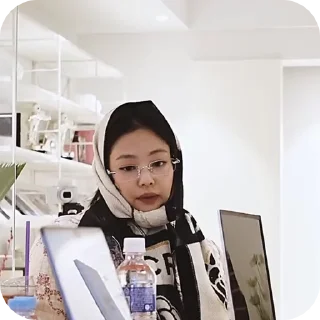 🥟 emoji ७ jennie :: @gifceline Telegram sticker 14 of 49