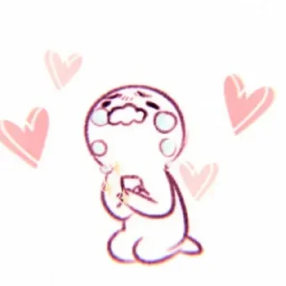 🌸 emoji Blush × @burntpacks Telegram sticker 1 of 90