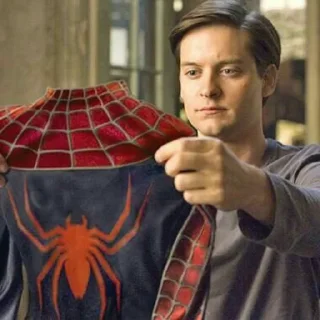🕸 emoji Peter Parker || @silahkanndiambil Telegram sticker 24 of 24