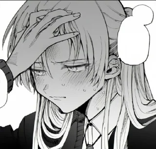✨ emoji Shikimori-San [ By - @Inumaki_Senpai ] Telegram sticker 7 of 28