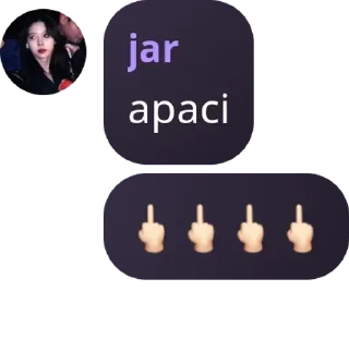🖕 emoji PIK pack by @QuotLyBot Telegram sticker 2 of 60