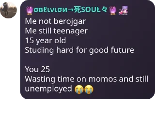 😭 emoji 𝘋𝘳𝘰𝘱𝘭𝘦𝘵𝘴' [ That's what they said ] — @stckrRobot Telegram sticker 12 of 120