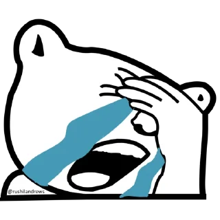 😂 emoji Rushil's HD Pack Telegram sticker 7 of 13