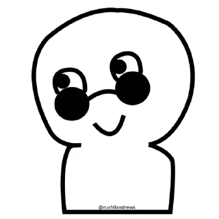 Sticker from Rushil's HD Pack