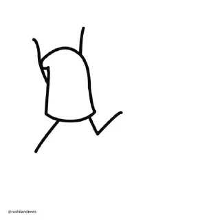 🏃 emoji Rushil's HD Pack Telegram sticker 8 of 13