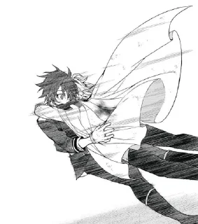 🫂 emoji Mikaela Hyakuya Telegram sticker 9 of 27