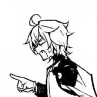 💥 emoji Mikaela Hyakuya Telegram sticker 21 of 27