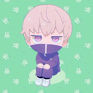 😐 emoji JJKJokes  × @burntpacks Telegram sticker 19 of 50