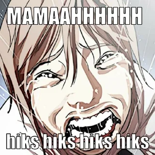😭 emoji PENGOCOK HAMDAL @rajabokef Telegram sticker 16 of 48