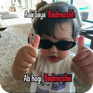 👍 emoji Badmosh pack Telegram sticker 1 of 43