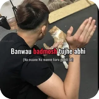 ✋ emoji Badmosh pack Telegram sticker 13 of 43