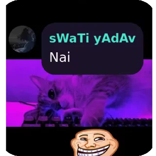 Sticker from Swati ke hai