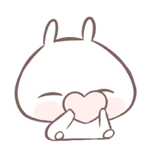 🤍 emoji ㅤㅤ         @stikie   및   @paaci Telegram sticker 23 of 24