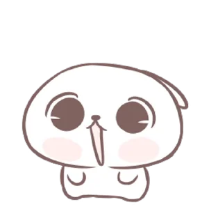 🤍 emoji ㅤㅤ         @stikie   및   @paaci Telegram sticker 5 of 24