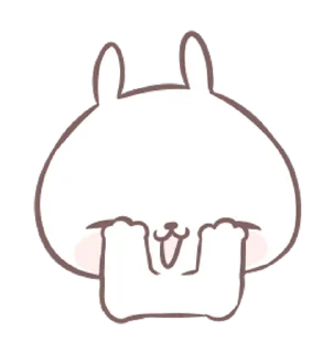 🤍 emoji ㅤㅤ         @stikie   및   @paaci Telegram sticker 22 of 24