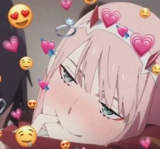 ☺️ emoji Aɴɪᴍᴇ ʟᴏᴠᴇ💗 『 @stickers_gifs_store 』 Telegram sticker 19 of 120