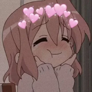 🥹 emoji Aɴɪᴍᴇ ʟᴏᴠᴇ💗 『 @stickers_gifs_store 』 Telegram sticker 16 of 120
