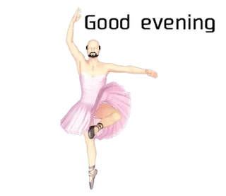 🤓 emoji ballerino Telegram sticker 3 of 40