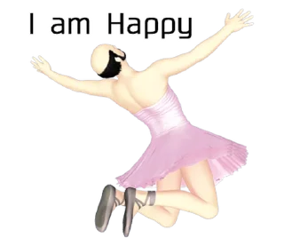 🤓 emoji ballerino Telegram sticker 13 of 40