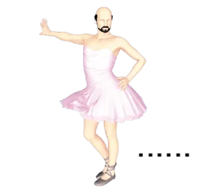 🤓 emoji ballerino Telegram sticker 16 of 40