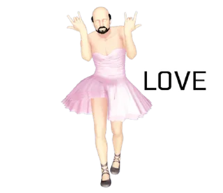 🤓 emoji ballerino Telegram sticker 10 of 40